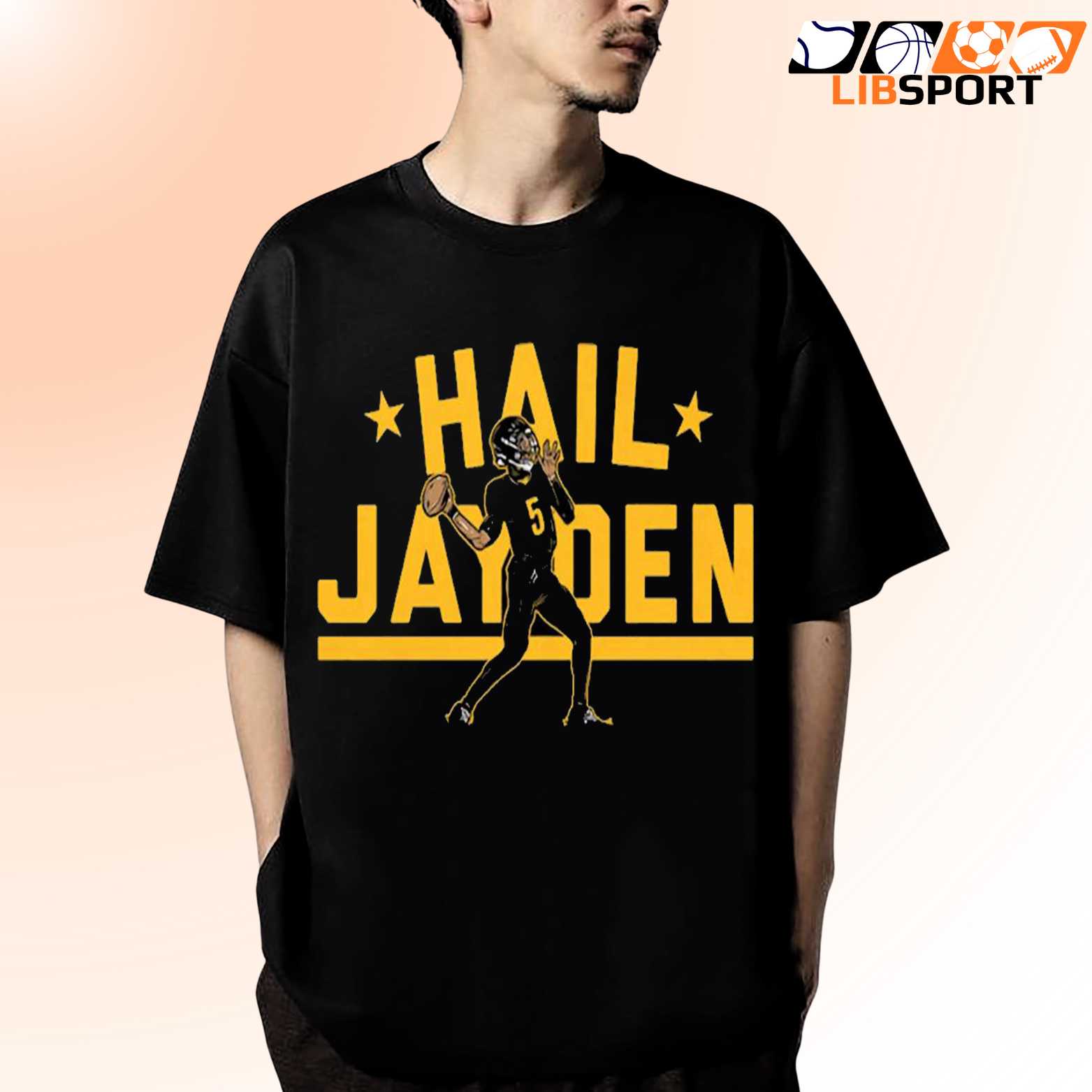 Jayden Daniels Hail Jayden T-Shirt, Unisex Graphic Tee, Washington Football Shirt